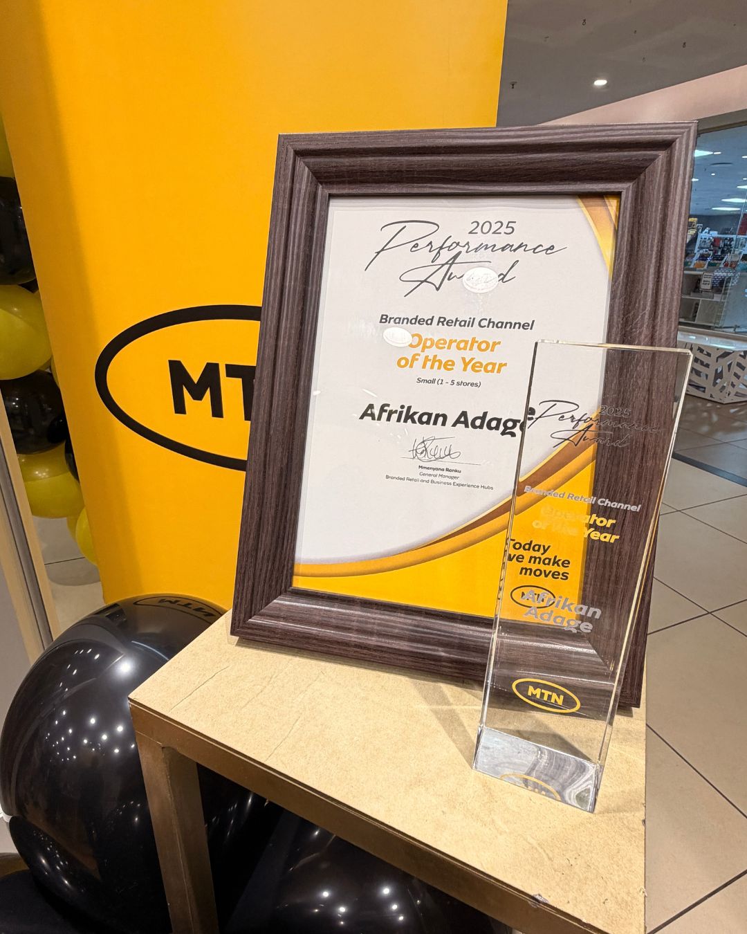 MTN Operator of the Year Award